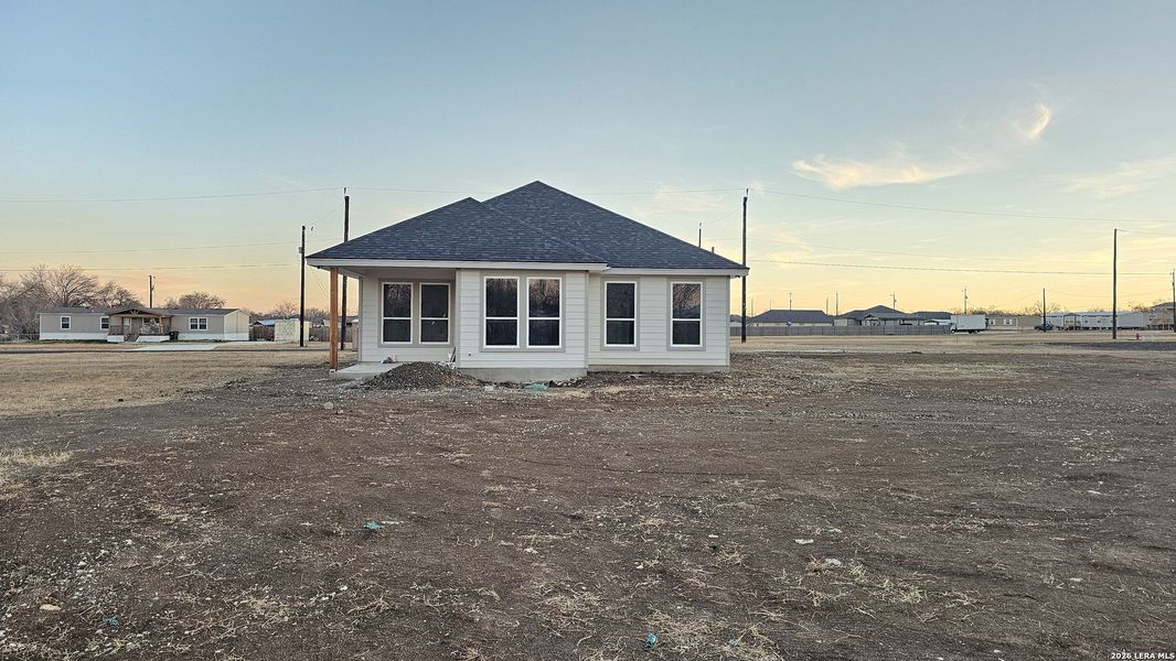 In-progress construction of a new home in , Atascosa, TX (Image 21).