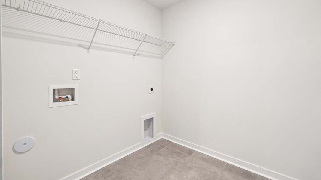 Representative unfurnished interior of a home built from the Landon by D.R. Horton in Laurelbrook, Sherrills Ford (Image 25). Representative unfurnished interior of a home built from the Landon by D.R. Horton in Laurelbrook, Sherrills Ford (Image 25).