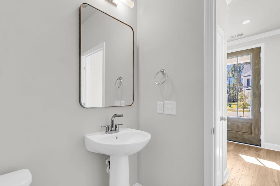 Furnished interior view inside a new home in Sweetgrass Station, Summerville (Image 12).
