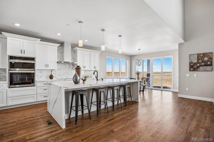 Furnished interior view inside a new home in , Hudson (Image 17).