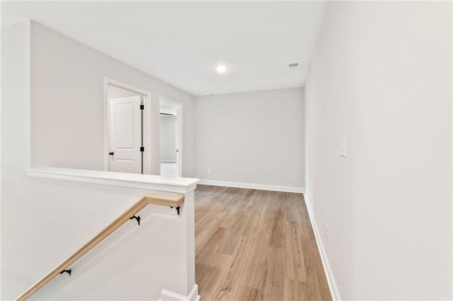 Spacious, unfurnished interior of a new home in Wilkins Walk, Mableton (Image 27). Spacious, unfurnished interior of a new home in Wilkins Walk, Mableton (Image 27).