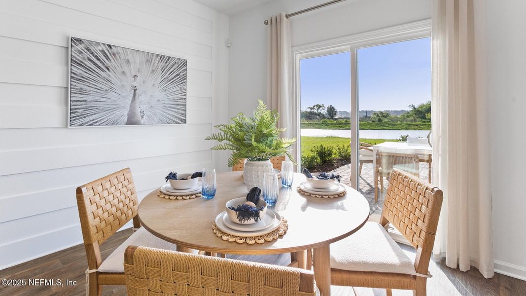 Furnished interior view inside a new home in The Arbors, Jacksonville (Image 14).