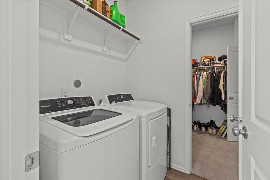 Close-up of interior finishes inside a home in Tavola: Wildflower II Collection, New Caney (Image 18).