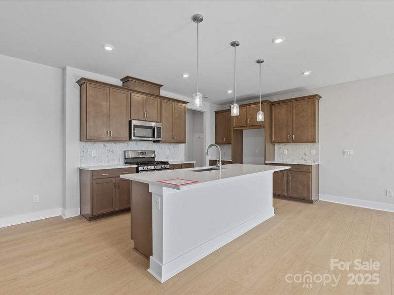 Large Central Island Creates the Ideal Space For Entertaining.