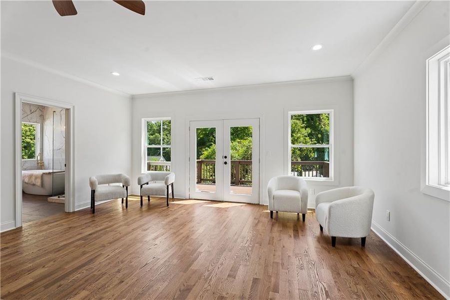 Furnished interior view inside a new home in , Decatur (Image 45).