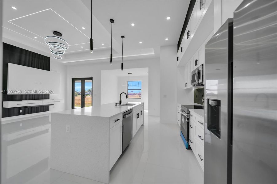 Furnished interior view inside a new home in , Cape Coral (Image 15).