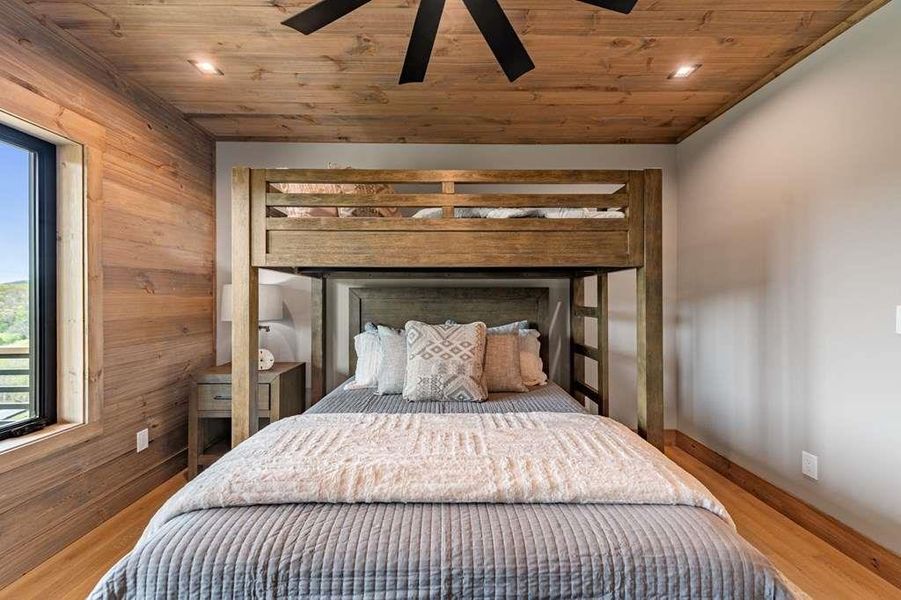 Furnished interior view inside a new home in , Blue Ridge (Image 13).