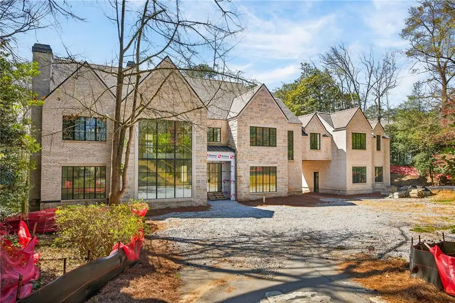 Front exterior of a new home in , Atlanta, GA, highlighting curb appeal (Image 2). Front exterior of a new home in , Atlanta, GA, highlighting curb appeal (Image 2).