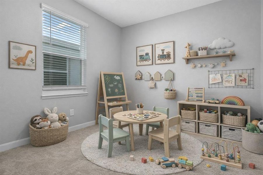 Furnished interior view inside a new home in , Davenport (Image 7).
