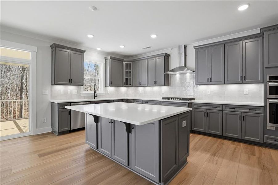 Furnished interior view inside a new home in , Dawsonville (Image 7).