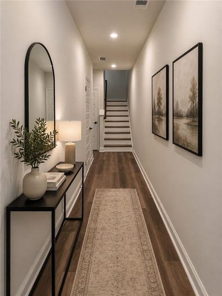 Furnished interior view inside a new home in , Cumming (Image 10). Furnished interior view inside a new home in , Cumming (Image 10).