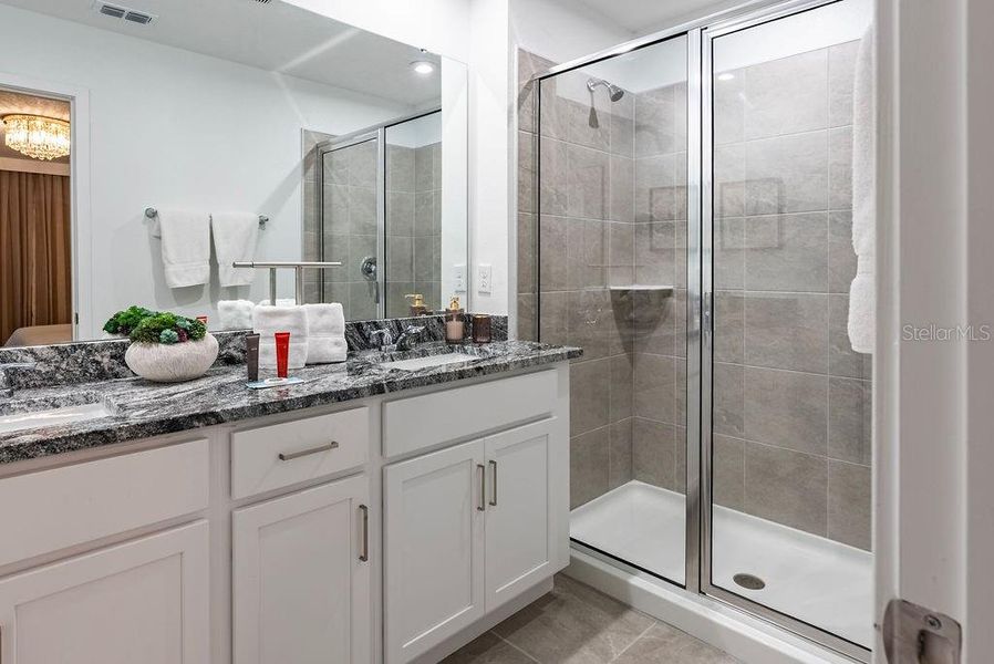 Furnished interior view inside a new home in , Kissimmee (Image 40). Furnished interior view inside a new home in , Kissimmee (Image 40).