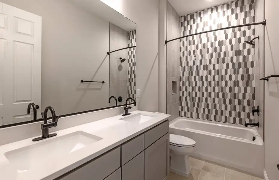 Furnished interior view inside a new home in Vistoso Canyon Estates, Oro Valley (Image 10).