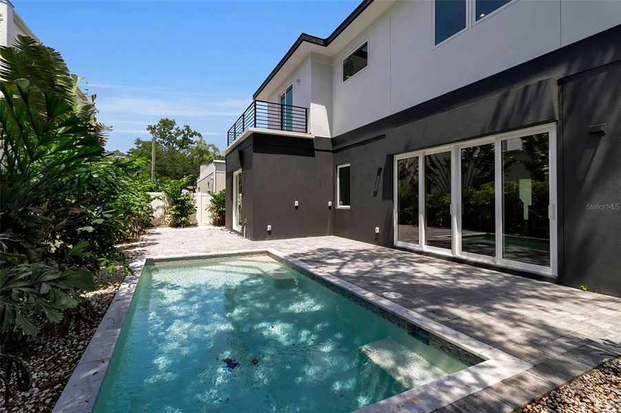 Exterior details and patio area of a home in , Sarasota (Image 3).