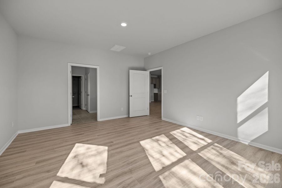Spacious, unfurnished interior of a new home in Cottages at Wingate, Wingate (Image 25). Spacious, unfurnished interior of a new home in Cottages at Wingate, Wingate (Image 25).