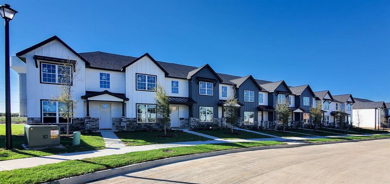 Front exterior of a new home in , Princeton, TX, highlighting curb appeal (Image 19).