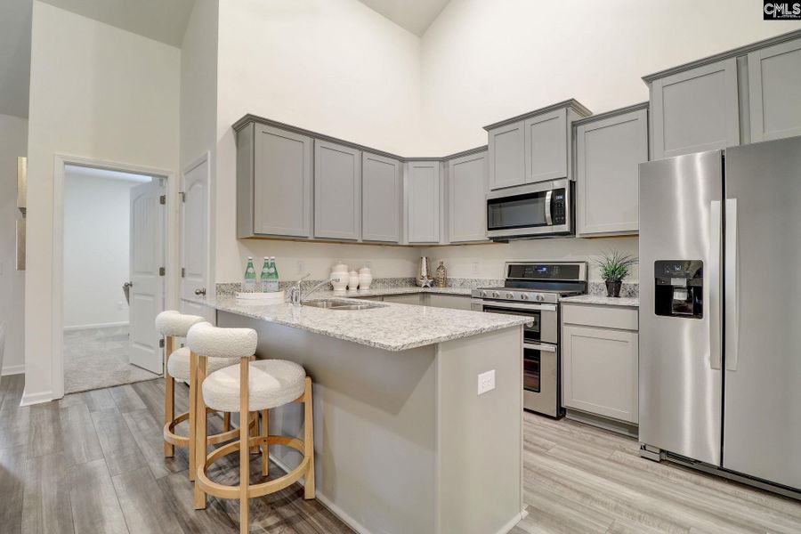 Furnished interior view inside a new home in Stillpointe, Sumter (Image 6).
