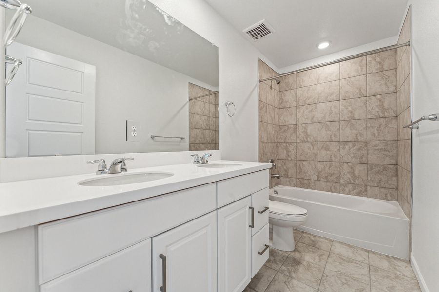 Furnished interior view inside a new home in Sterling Ranch Ascent Village, Littleton (Image 23).