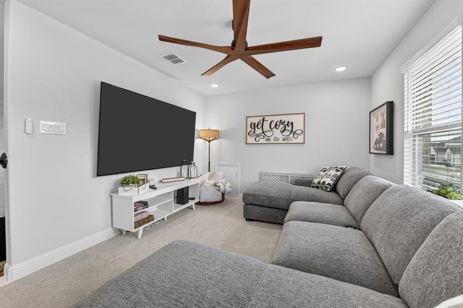 Furnished interior view inside a new home in South Oak, Lakewood Village (Image 22).