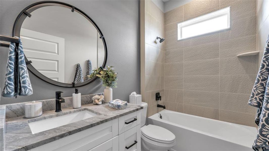 Furnished interior view inside a new home in , Lakeland (Image 36).