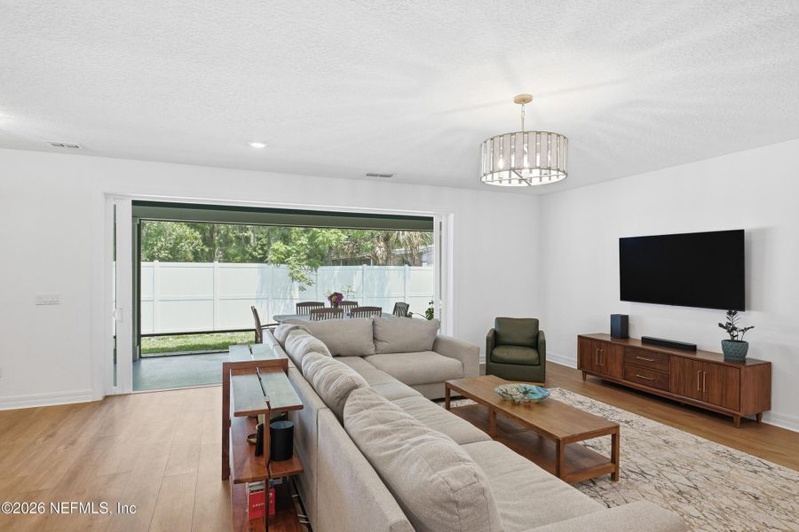 Furnished interior view inside a new home in , Jacksonville (Image 15).