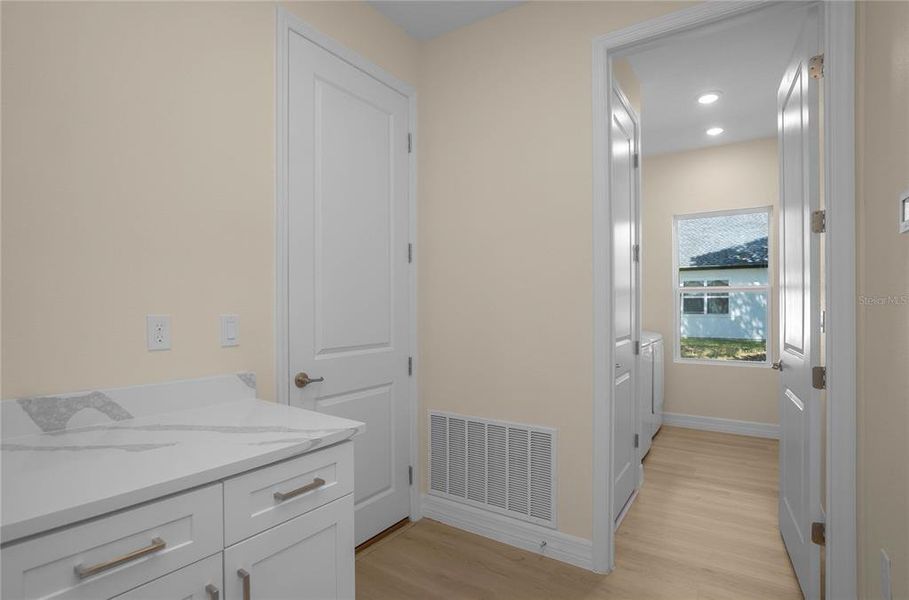 Furnished interior view inside a new home in , Inverness (Image 12).