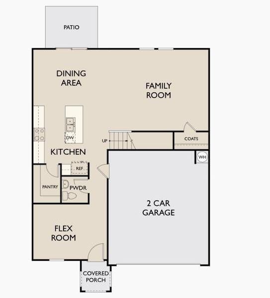 2D floor plan layout of this home in Spring Creek Trails, Magnolia, TX (Image 3). 2D floor plan layout of this home in Spring Creek Trails, Magnolia, TX (Image 3).