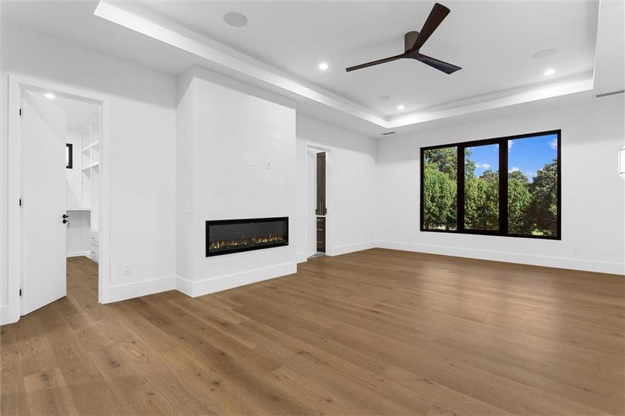 Spacious, unfurnished interior of a new home in , Sugar Hill (Image 76).