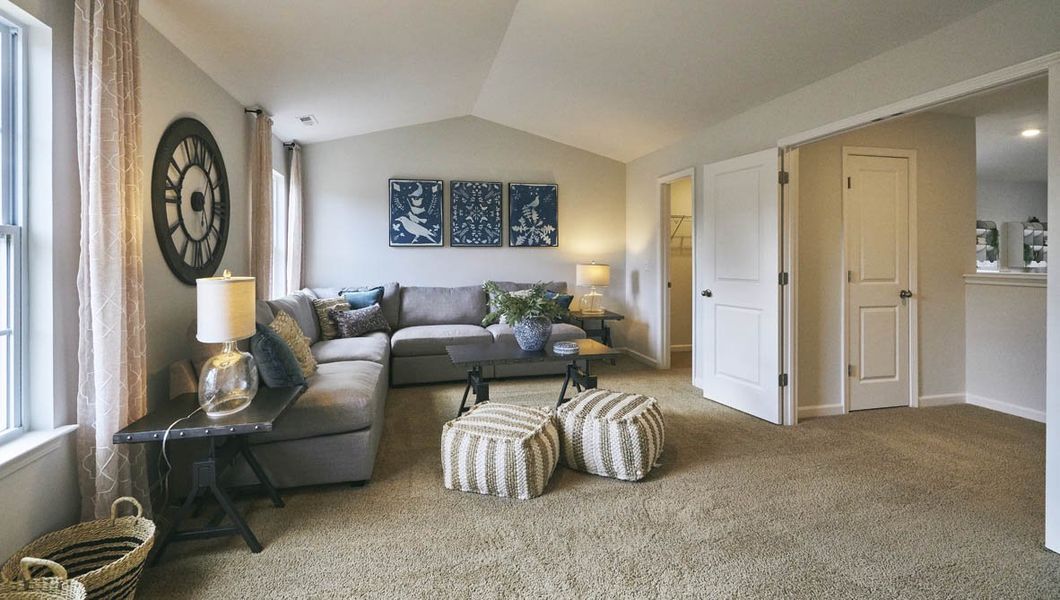 Representative furnished interior of a home built from the Winston by D.R. Horton in Middleton, Greensboro (Image 22). Representative furnished interior of a home built from the Winston by D.R. Horton in Middleton, Greensboro (Image 22).