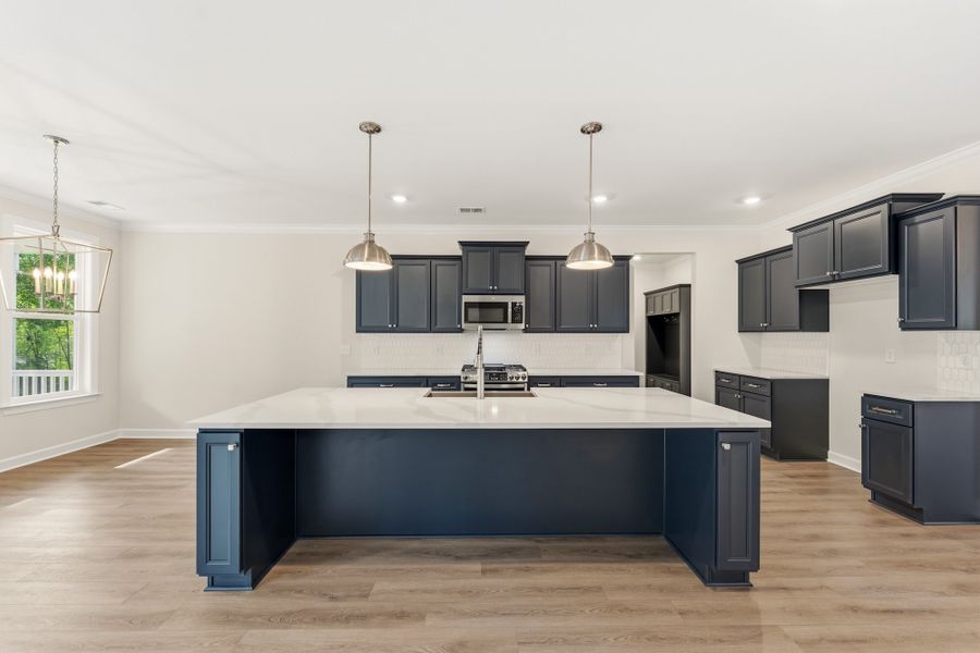 Furnished interior view inside a new home in Timberland Grove, Anderson (Image 8).