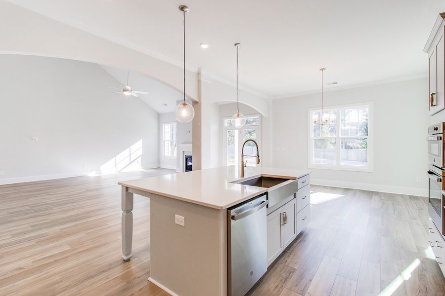 Furnished interior view inside a new home in Palmetto Shores, Chapin (Image 8).