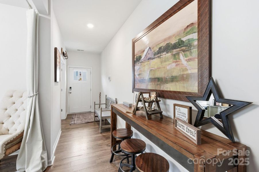 Lovely Entry Way with Office and Dining Access