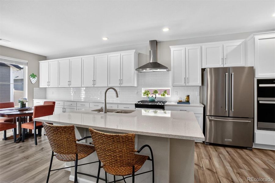 Furnished interior view inside a new home in Green Valley Ranch, Aurora (Image 9).