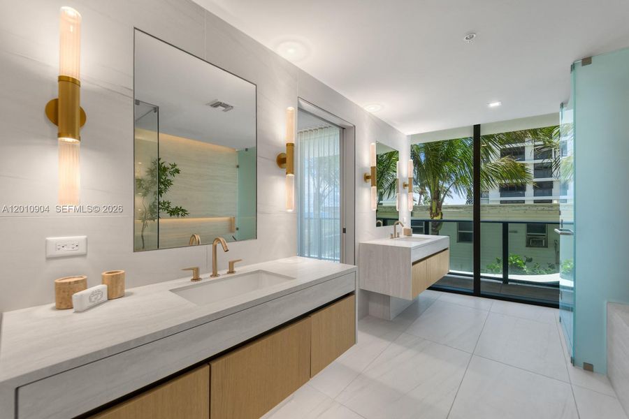 Furnished interior view inside a new home in Casamar, Pompano Beach (Image 20).