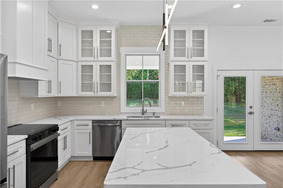 Furnished interior view inside a new home in , Locust Grove (Image 11).