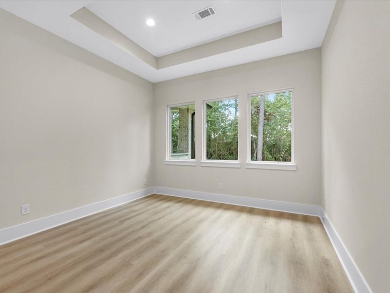 Spacious, unfurnished interior of a new home in , New Waverly (Image 26). Spacious, unfurnished interior of a new home in , New Waverly (Image 26).