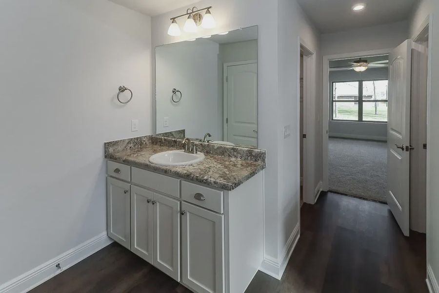 Furnished interior view inside a new home in Parkland Place, Pace (Image 7).