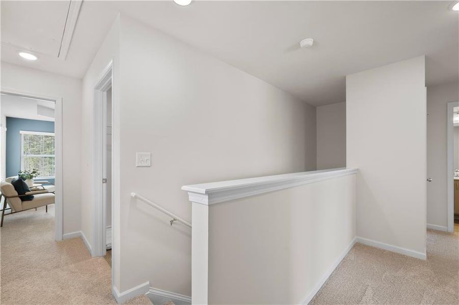 Spacious, unfurnished interior of a new home in Walden Park – The Retreat, Jonesboro (Image 19).