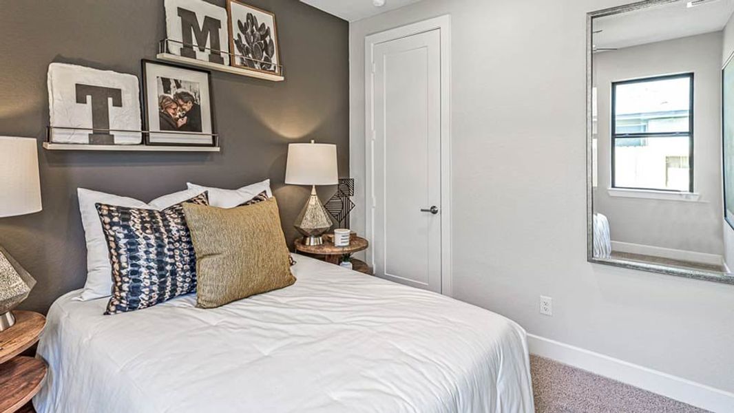 Furnished interior view inside a new home in Avalon at Cypress, Cypress (Image 22).