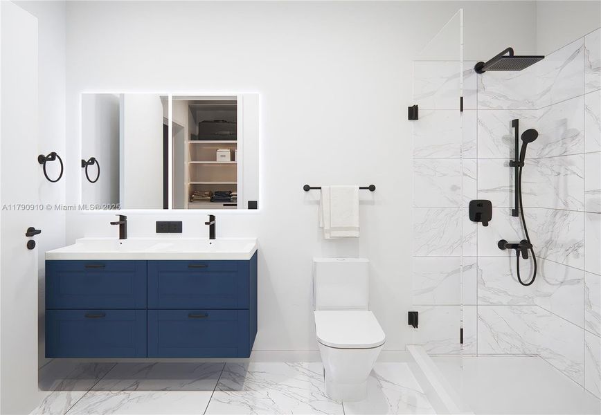 Furnished interior view inside a new home in , Port St. Lucie (Image 1).