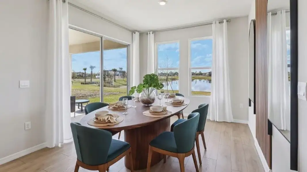 Furnished interior view inside a new home in Hawthorne Ranch, Lakeland (Image 9).