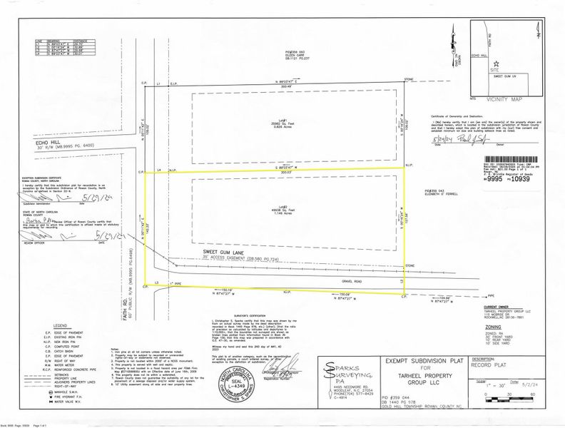 Lot Survey