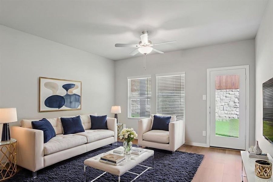 Photo is not of the actual home, but is an inspirational photo of builder’s model home and may depict options, furnishings, and/or decorator features that are not included.