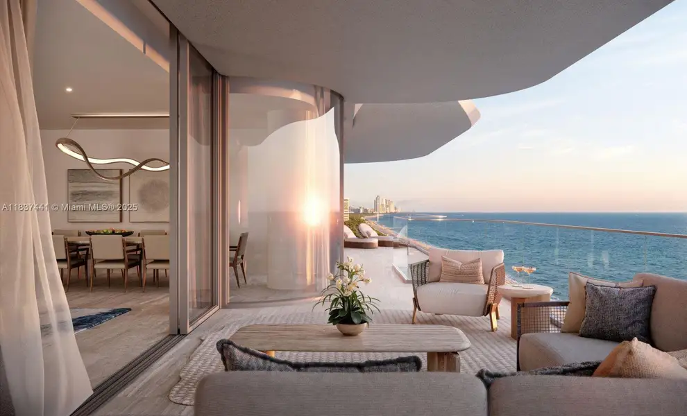 Exterior details and patio area of a home in , Surfside (Image 3). Exterior details and patio area of a home in , Surfside (Image 3).