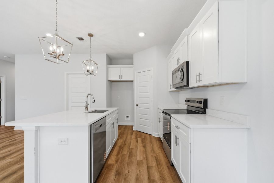 Furnished interior view inside a new home in , Crestview (Image 7).