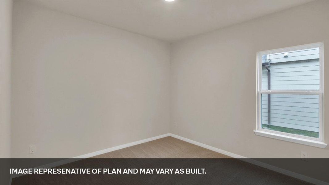 Spacious, unfurnished interior of a new home in Prairie Lakes, Buda (Image 32).
