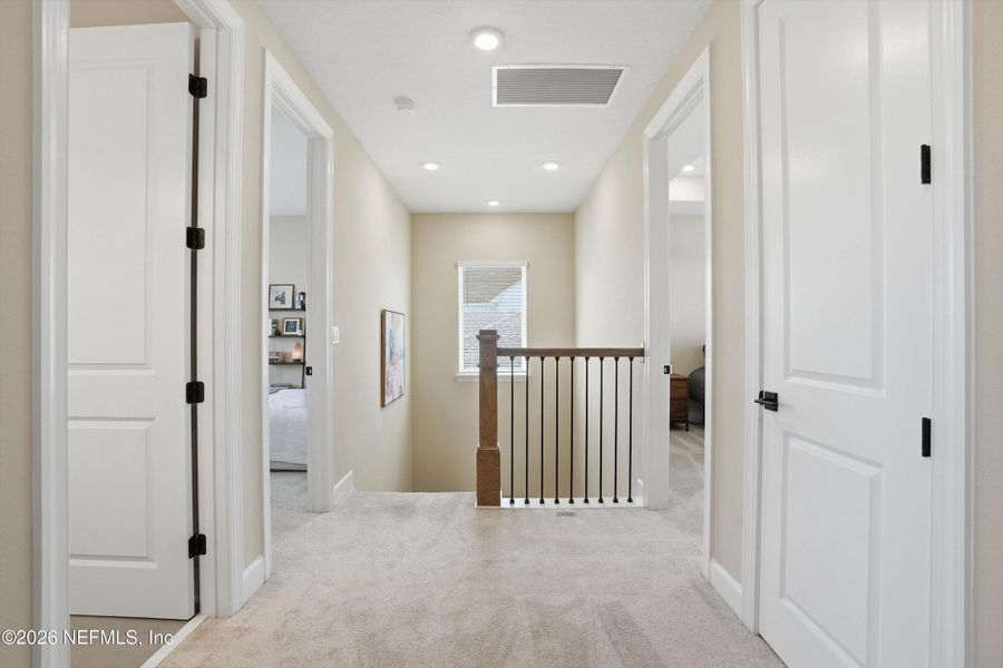 Spacious, unfurnished interior of a new home in Seven Pines 50' Rear Entry, Jacksonville (Image 23).