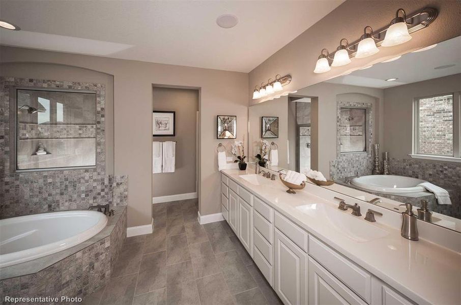 Furnished interior view inside a new home in Star Trail: 65ft. lots, Prosper (Image 6). Furnished interior view inside a new home in Star Trail: 65ft. lots, Prosper (Image 6).