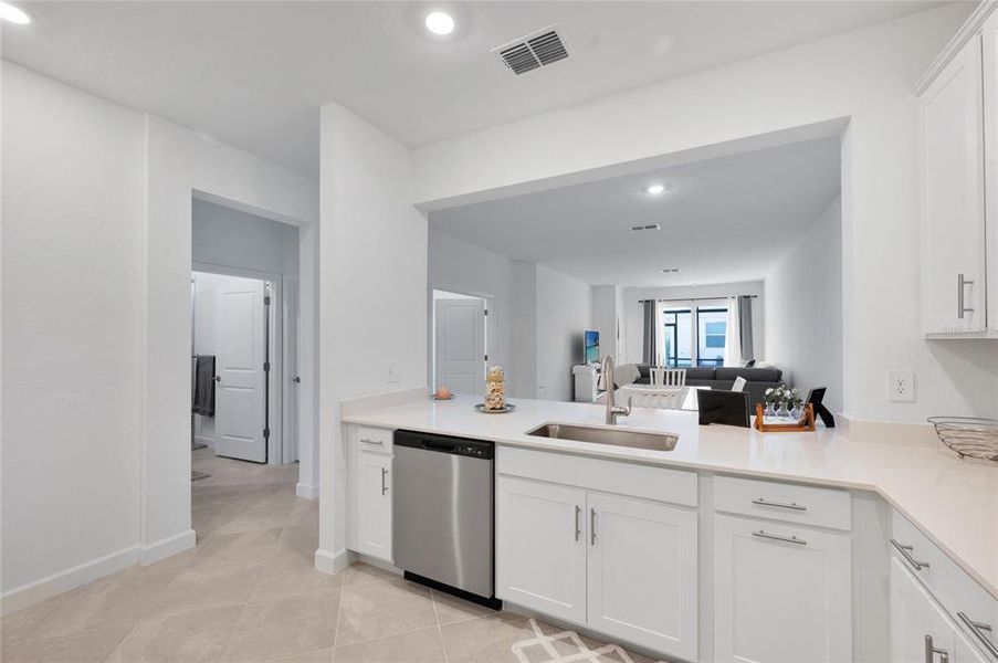 Furnished interior view inside a new home in , Englewood (Image 13).