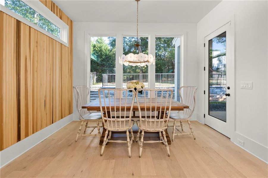 Furnished interior view inside a new home in , Brookhaven (Image 32).